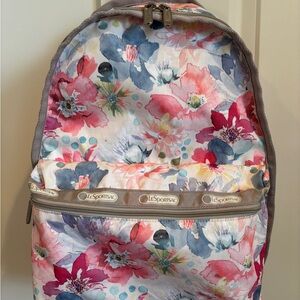LeSportsac Multicolor Floral Backpack